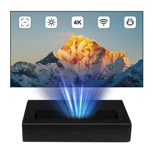 Home Cinema Ultra Short Throw Projector - Salange Neuester D068 Projektor mit Android