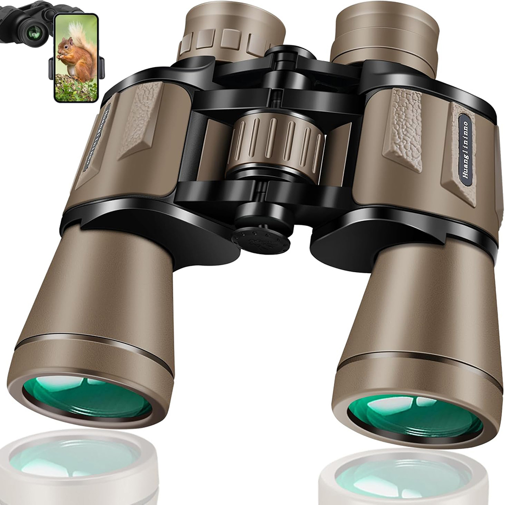 Home Cinema Center - 20x50 Hochleistungsfernglas für Erwachsene mit Smartphone-Adapter,