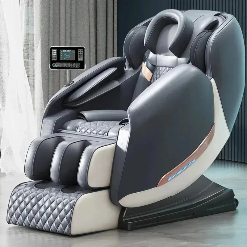 Home Cinema Equipment - Premium Elektrischer Ganzkörper-Massagesessel Wohnzimmer-Liegestuhl Relaxsessel Heimkino