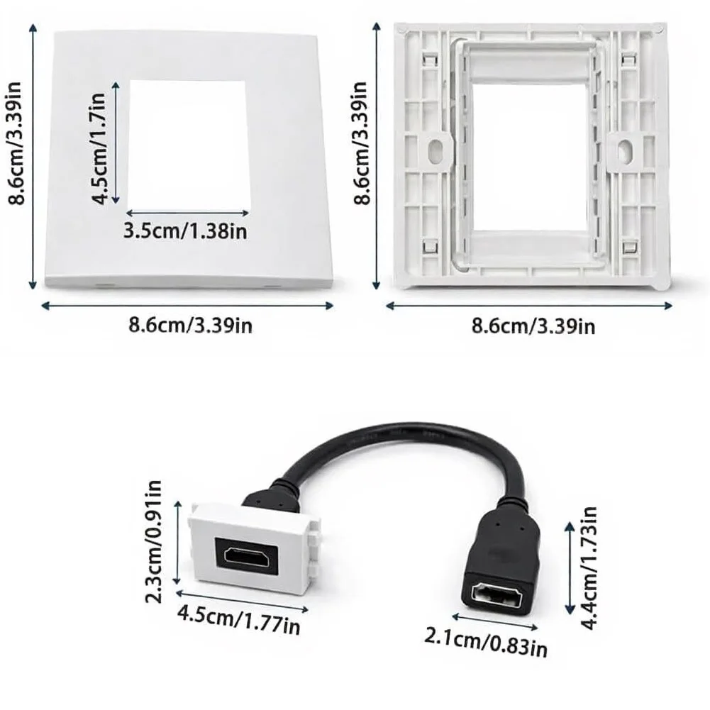 Doppel-Port-Wandsteckdose mit  – Home Cinema Setup Bewertung und Preis
