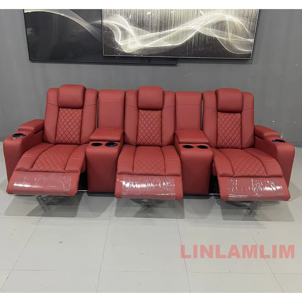 Luxuriöses 3-Sitzer-Liegesofa  – Home Cinema Center Bewertung und Preis