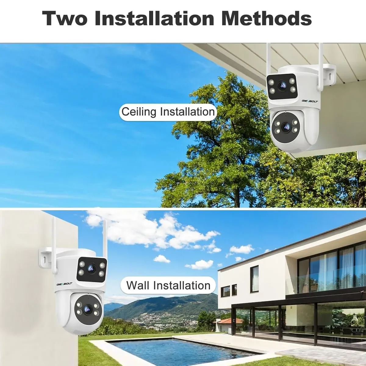 GENBOLT PTZ WLAN-Sicherheitska – Home Cinema System Bewertung und Preis