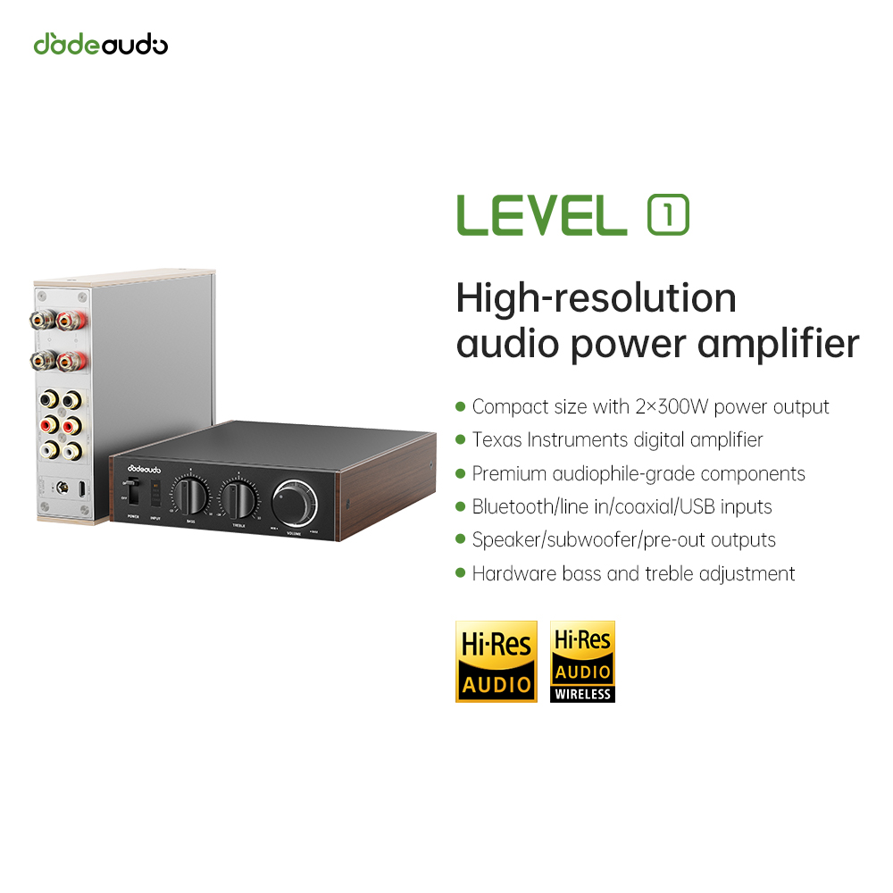 JadeAudio Level 1 Desktop HiFi – Home Cinema Equipment Bewertung und Preis