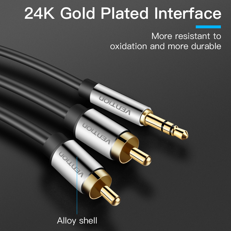 Vention RCA-Kabel 3,5 auf 2rca – Klipsch Home Cinema Bewertung und Preis